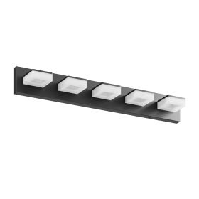 LED Modern Bathroom Vanity Light Fixtures (5-Light, 32-Inch)