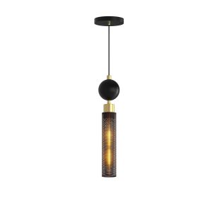 Modern Black Wrought Iron Pendant Light (for Kitchen Island), Adjustable Cord Pendant Fixture, Hanging Lighting Over Kitchen Island