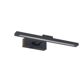 Picture Light Battery Operated with Remote, LED Black Art Lights for Paintings Rechargeable Dimmable and Timer